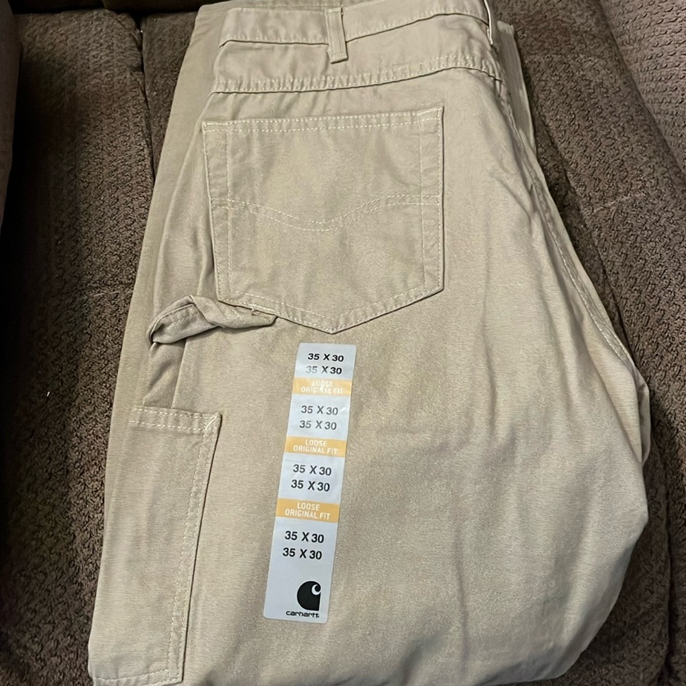 NWT Men’s Carhartt pants 35x30